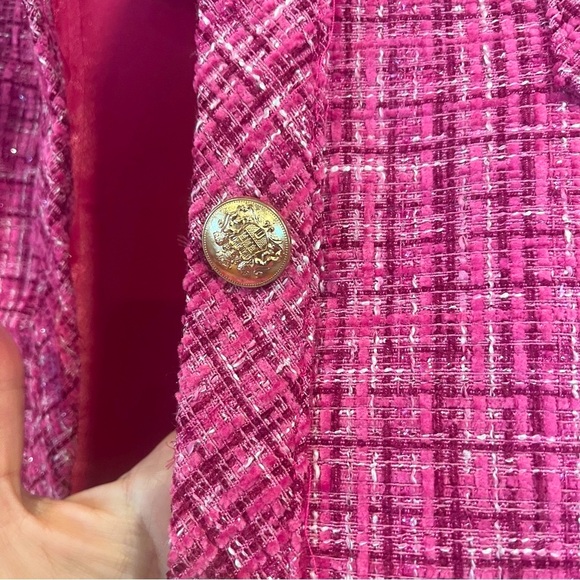 Pink Tweed Jacket by Q2 - Picture 8 of 11